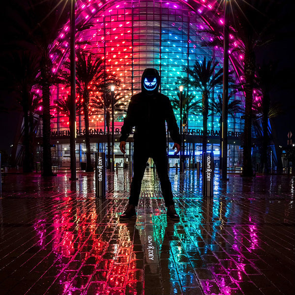 Face Transforming LED Mask - App Controlled