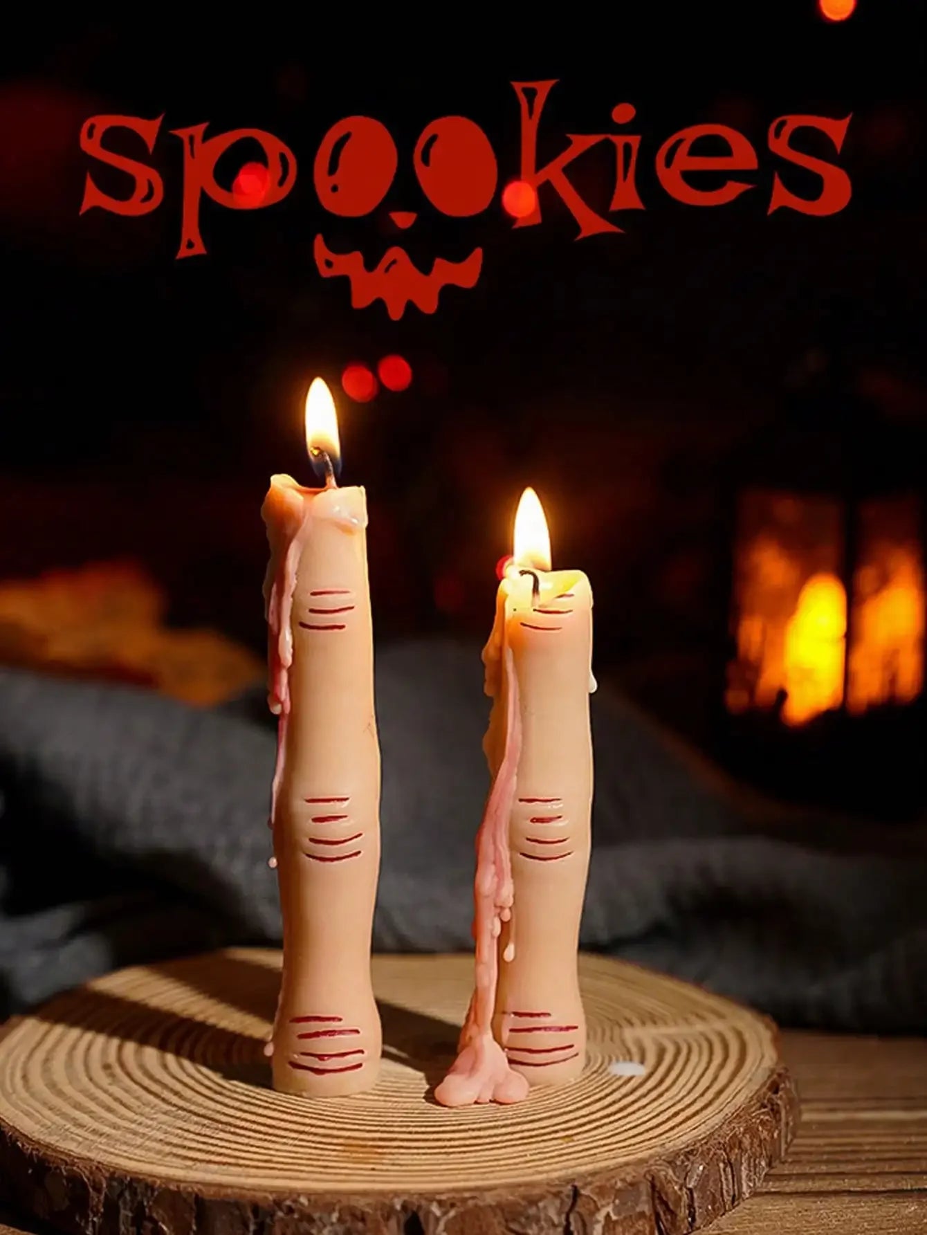 2025Halloween Scented Candle-Spooky Finger/Pumpkin/Skull Design,Festive Party Decor,Gift & Photo Prop,Must-Have Holiday Supplies