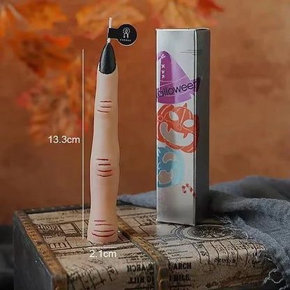 2025Halloween Scented Candle-Spooky Finger/Pumpkin/Skull Design,Festive Party Decor,Gift & Photo Prop,Must-Have Holiday Supplies