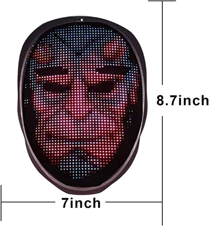 LED Mask with Gesture Sensor