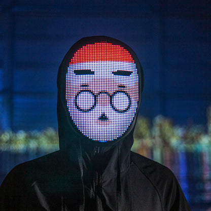 Face Transforming LED Mask - App Controlled