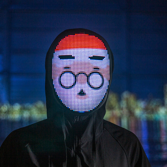 Face Transforming LED Mask - App Controlled